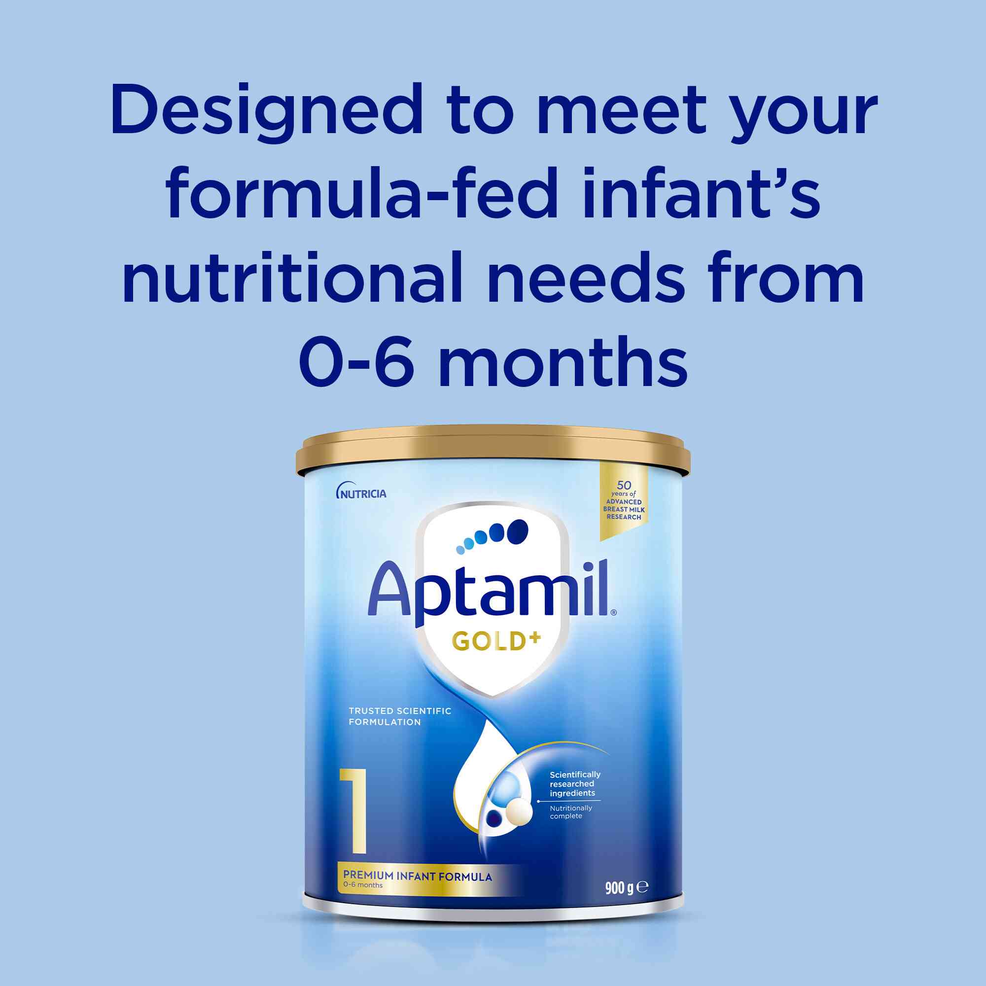 APTAMIL GOLD PLUS 1 INFANT 900G - Image 5