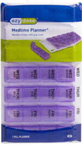 EZY DOSE 1 DAY AT A TIME PILL CASE