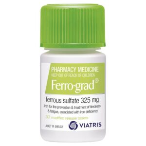 FERRO-GRAD 325MG 30
