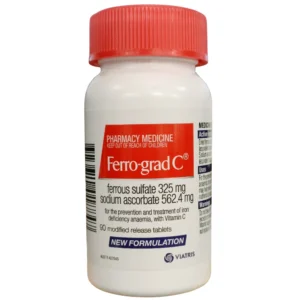 FERRO-GRAD C TAB 325/562.4MG 90