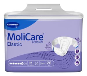 MOLICARE PREM ELASTIC 8D MED 26PK