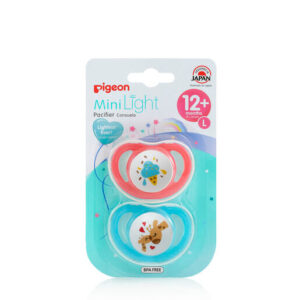 PIGEON MINI LIGHT SOOTHER 2PK LGE