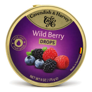 TIN SWEETS 175G WILD BERRY (CAVENDISH & HARVEY)